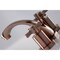 Kingston Brass KS494ZXAC Millennium 8" Widespread Bathroom Faucet, Antique Copper KS494ZXAC - alternate 5